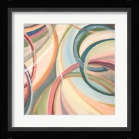 Overlapping Rings III Framed Print