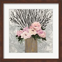 Twiggy Floral Arrangement Fine Art Print