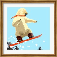 Polar Bear Jump Fine Art Print