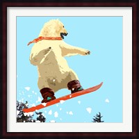 Polar Bear Jump Fine Art Print