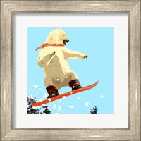 Polar Bear Jump Fine Art Print