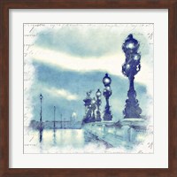 Paris in Blue II Fine Art Print