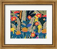 Ferns and Wildflowers I Fine Art Print