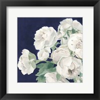 Peonies on Navy Fine Art Print