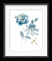 Blues of Summer IV Gilded Framed Print