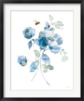 Blues of Summer III Gilded Fine Art Print