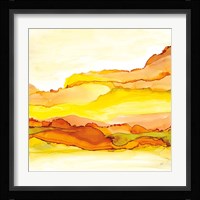 Yellowscape I Framed Print