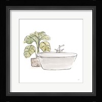 Neutral Tub IV Framed Print