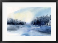 Winter River Framed Print