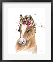 Floral Pony Fine Art Print