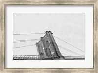 Brooklyn Bridge From Below Fine Art Print