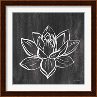 Lotus Gray Fine Art Print