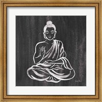 Buddha Gray Fine Art Print