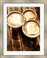 Love in a Latte Fine Art Print