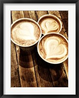 Love in a Latte Fine Art Print