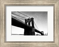 Bridge of Brooklyn BW I Fine Art Print