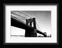 Bridge of Brooklyn BW I Fine Art Print