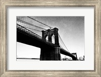 Bridge of Brooklyn BW I Fine Art Print