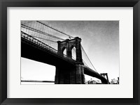 Bridge of Brooklyn BW I Fine Art Print