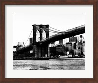 Bridge of Brooklyn BW II Fine Art Print