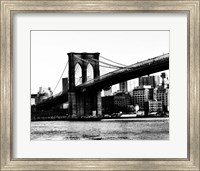 Bridge of Brooklyn BW II Fine Art Print