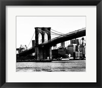 Bridge of Brooklyn BW II Fine Art Print