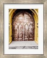 Golden Cathedral Door I Fine Art Print