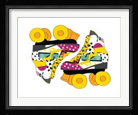 Graffiti  Rollerblades Fine Art Print