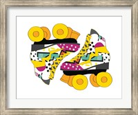 Graffiti  Rollerblades Fine Art Print