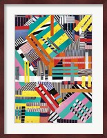 Colorful Abstract Lines Fine Art Print
