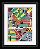 Colorful Abstract Lines Fine Art Print
