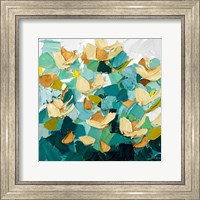 Gold and Teal Dream Fine Art Print