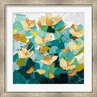 Gold and Teal Dream Fine Art Print