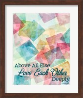 Love Each Other Deeply Fine Art Print