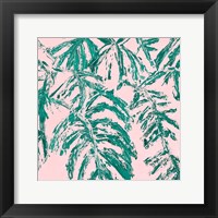 Teal Tropicalo Garden Fine Art Print