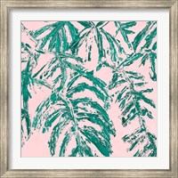 Teal Tropicalo Garden Fine Art Print