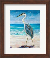 Egret Beach Fine Art Print