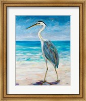 Egret Beach Fine Art Print