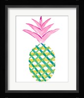 Punched Up Pineapple II Framed Print
