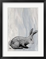 Bunny on Marble IV Fine Art Print