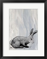 Bunny on Marble IV Fine Art Print