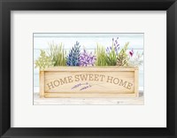 Lavender & Wood Planter Home Fine Art Print