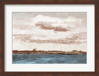 Cloudy Shores and Pink Skies Fine Art Print