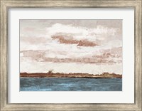 Cloudy Shores and Pink Skies Fine Art Print