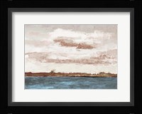 Cloudy Shores and Pink Skies Fine Art Print