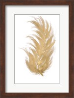 Gold Feather I Fine Art Print