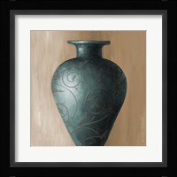 Blue Vessel I Framed Print