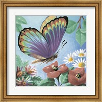 Butterfly Flowers I Fine Art Print