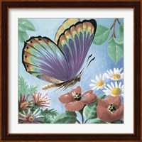 Butterfly Flowers I Fine Art Print