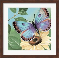 Butterfly Flowers II Fine Art Print
